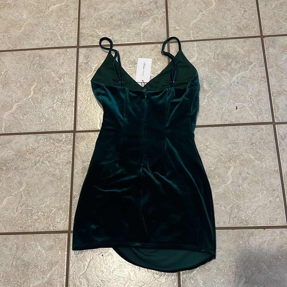 Lovers + Friends Green Velvet Mini Dress - Picture 8 of 10